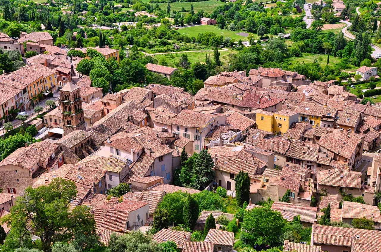 Moustiers-sainte-marie - route moto bmw